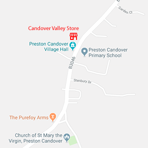 Candover Valley Store location