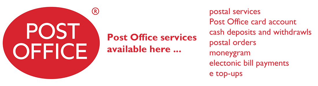Post Office services at Candover Valley Store