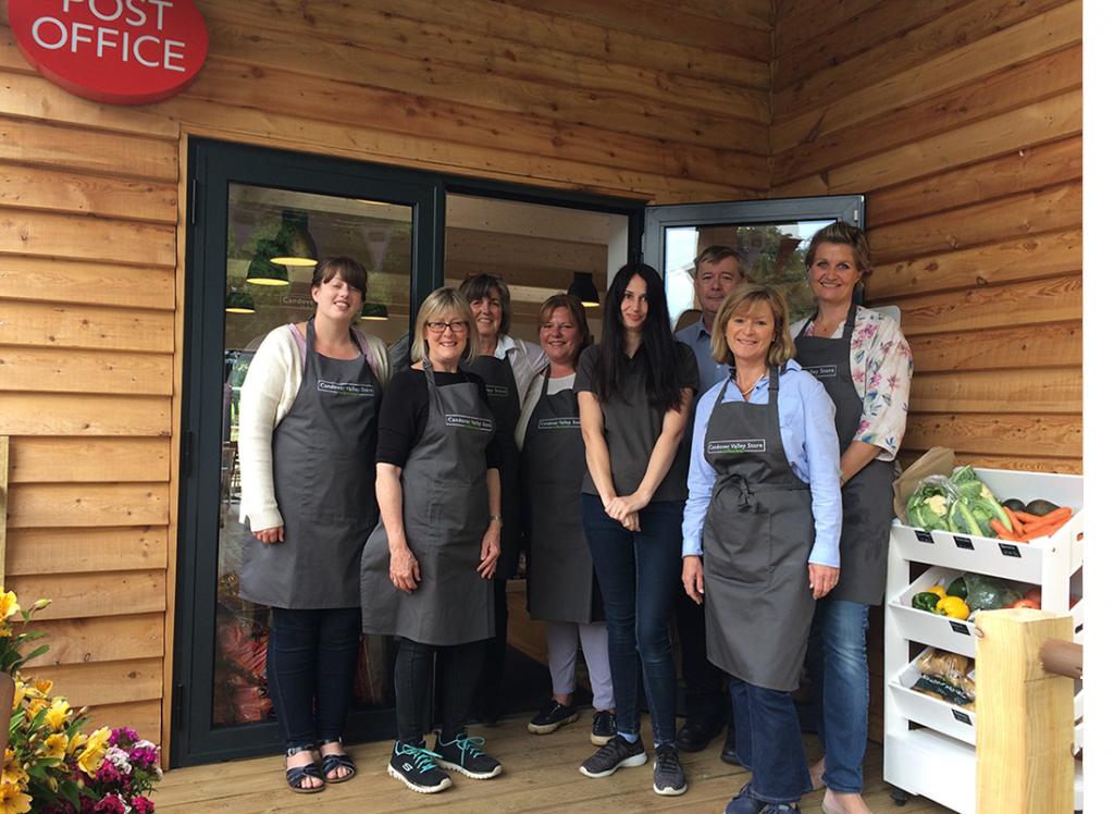 Volunteers at Candover Valley Store